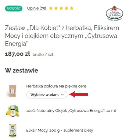 Zestaw ,,Dla Kobiet" z herbatką, Eliksirem Mocy i olejkiem eterycznym ,,Cytrusowa Energia'' Zrzut_ekranu_11-12-2025_101318_www.canva.com