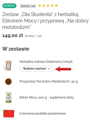 Zestaw ,,Dla Mężczyzn" z herbatką, Eliksirem Mocy i przyprawą ,,Na dobry metabolizm'' Zrzut_ekranu_11-12-2025_111518_www.canva.com