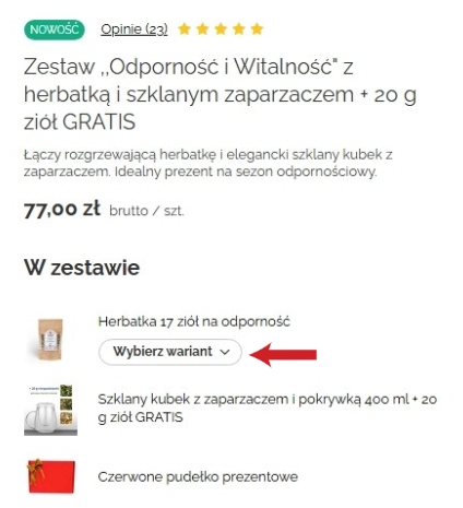 Zestaw ,,Dla Mężczyzn" z herbatką i szklanym zaparzaczem + 20 g ziół GRATIS Zrzut_ekranu_10-12-2025_142951_www.canva.com