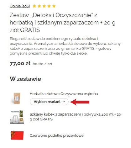 Zestaw ,,Dla Mężczyzn" z herbatką i szklanym zaparzaczem + 20 g ziół GRATIS Zrzut_ekranu_10-12-2025_142951_www.canva.com
