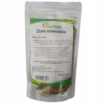 Zioła Szwedzkie, 90 g - DeliFOOD