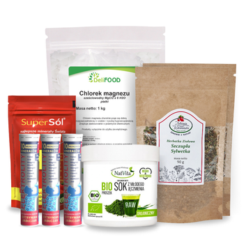 Zestaw WSPARCIE ODKWASZANIA ORGANIZMU