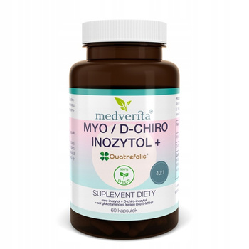 Myo/D-chiro-Inozytol, 60 kaps. vege - Medverita