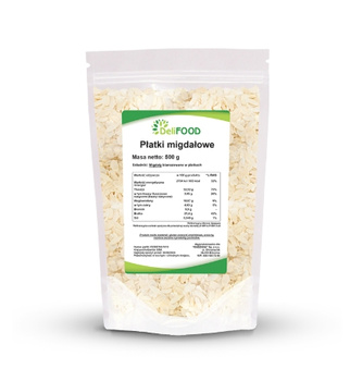 Płatki Migdałowe, 500 g - DeliFOOD