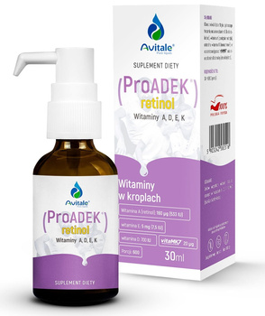 Avitale - Witamina ProADEK Retinol, 30 ml - Aliness