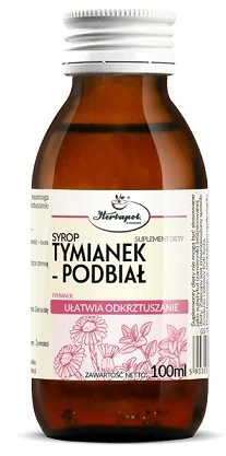 Syrop Tymianek - Podbiał, 100 ml - Herbapol
