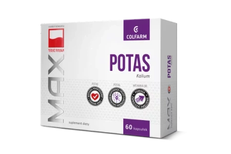 Potas, 60 kaps. - Colfarm