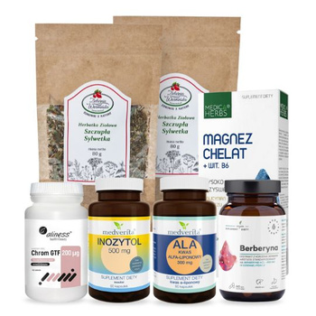 Zestaw WSPARCIE METABOLIZMU GLUKOZY