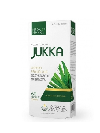 Jukka 520 mg, 60 kaps. - Medica Herbs 