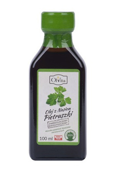 Olej z nasion pietruszki tłoczony na zimno, 100 ml - OlVita