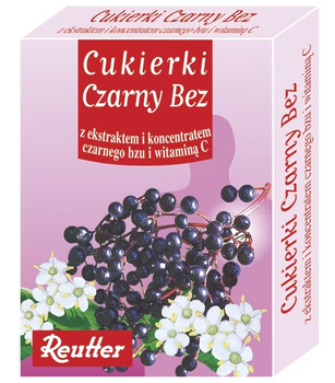 Cukierki Czarny Bez, 50 g - Reutter