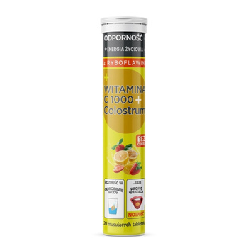 Witamina C 1000 mg z Colostrum, 20 tabl. - Colostrum