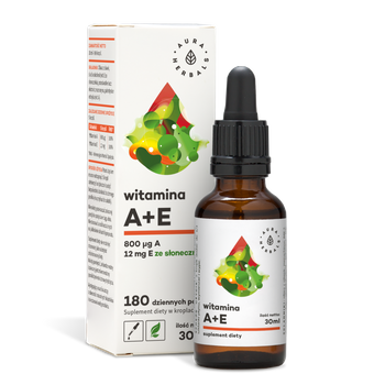 Witamina A + E, 30 ml - Aura Herbals