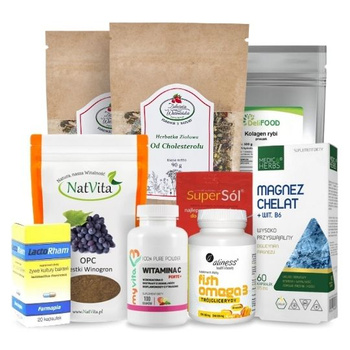 Zestaw WSPARCIE CHOLESTEROL W NORMIE