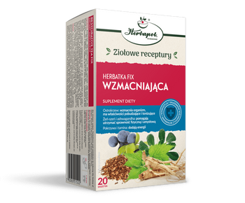 Herbatka Fix Wzmacniająca w saszetkach, 20 szt. - Herbapol
