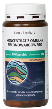 Omułek Zielonowargowy Ekstrakt 500 mg, 150 kaps. - Sanct Bernhard