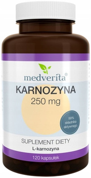 Karnozyna 250 mg, 120 kaps. - Medverita