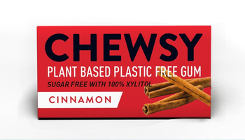 Naturalna guma o smaku cynamonowym z ksylitolem, 10 szt. - Chewsy
