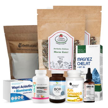 Zestaw WSPARCIE REGENERACJI KOŚCI FORTE