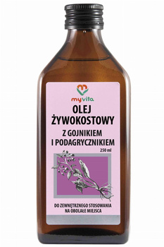 Olej żywokostowy z gojnikiem i podagrycznikiem, 250 ml - MyVita