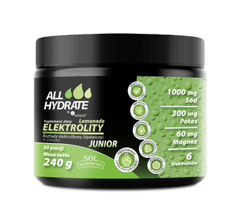 Elektrolity Junior Lemonade, 240 g - Aliness