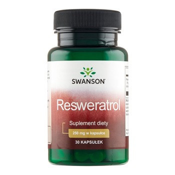 Resweratrol 250 mg, 30 kaps. - Swanson