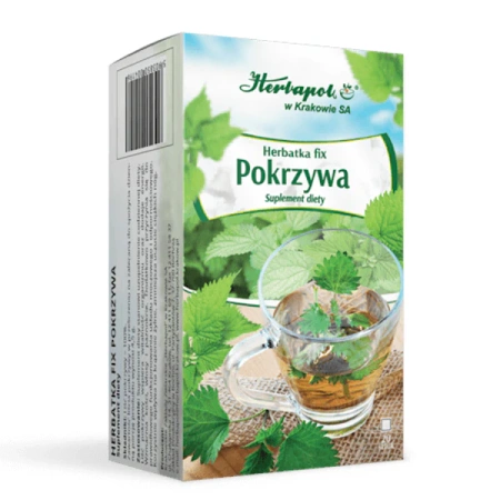 Herbatka fix Pokrzywa w saszetkach, 20 szt. - Herbapol