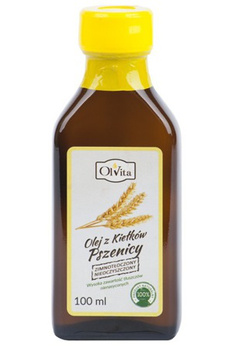 Olej z kiełków pszenicy tłoczony na zimno, 100 ml - OlVita
