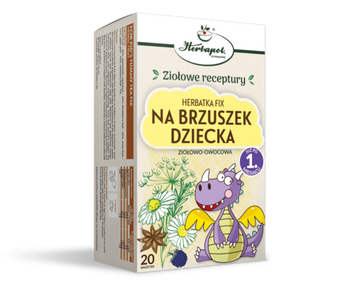 Herbatka Fix Na Brzuszek Dziecka w saszetkach, 20 szt. - Herbapol