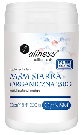 Aliness MSM Siarka organiczna 250 g