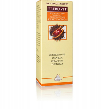 Flebovit Balsam pielęgnujący do nóg, 75 ml - Remedium Natura