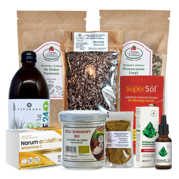 Zestaw WSPARCIE PRZYGOTOWANIA DO DETOKSU