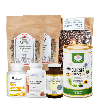 Zestaw WSPARCIE WĄTROBY EXTRA