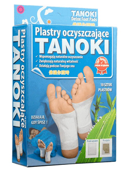 Plastry Oczyszczające Tanoki, 10 szt. - Aura Herbals