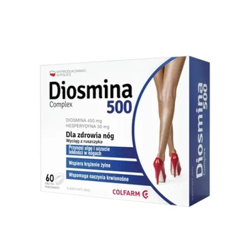 Diosmina 500 Complex, 60 tabl. - Colfarm
