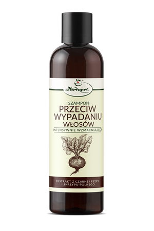 Szampon Przeciw Wypadaniu Włosów - Intensywnie Wzmacniający, 250 ml - Herbapol