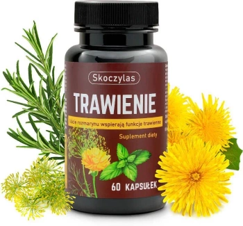 Trawienie, 60 kaps. vege - Skoczylas