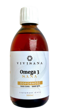 VIVISANA Omega 3 Sana 300ml - 900 DHA - 1440 EPA w płynie