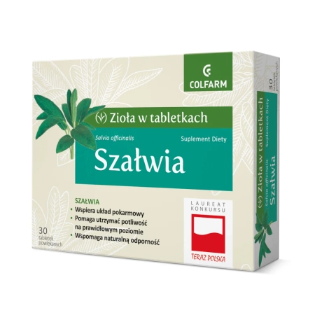 Szałwia, 30 tabl. - Colfarm