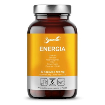Energia, 50 kaps. vege - Panaseus