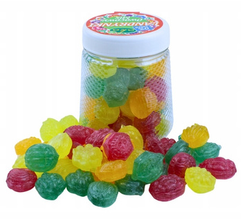 Landrynki owocowe bez cukru, 160 g - Aka