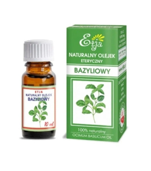 Naturalny Olejek Bazyliowy, 10 ml - Etja