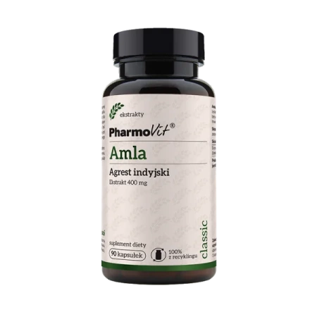 Amla 400 mg, 90 kaps. vege - Pharmovit 