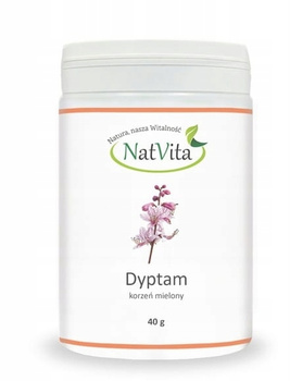 Dyptam korzeń mielony, 40 g - NatVita