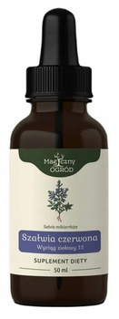 Szałwia Czerwona Wyciąg Ziołowy 1:1, 50 ml - Magiczny Ogród