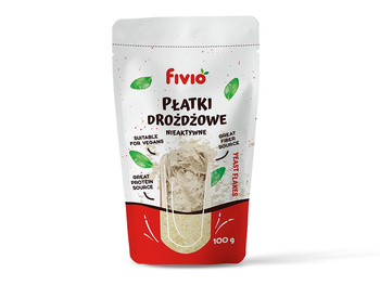 Płatki Drożdzowe Nieaktywne, 100 g - Fivio