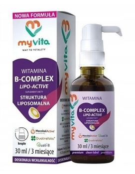 Witamina B-Complex, 30 ml - MyVita