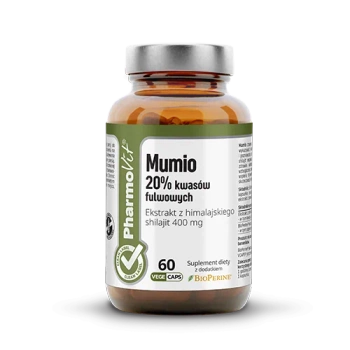 Mumio 20%, 60 kaps. vege - Pharmovit