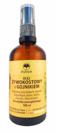 Astron Olej żywokostowy z Gojnikiem 100 ml