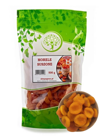 Morele suszone, 500 g - Agnex